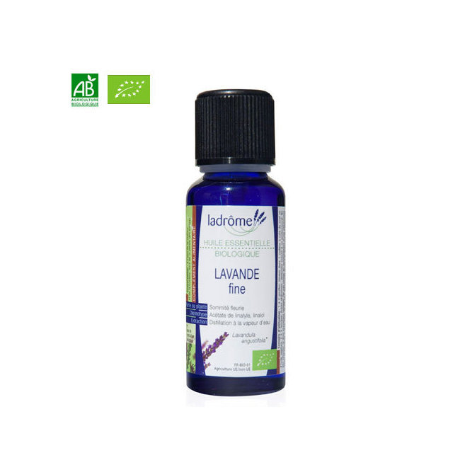 Huile essentielle Lavande vraie bio - Ladrôme