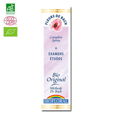 Examens - Complexe n°14 Fleurs de Bach bio Spray 20ml