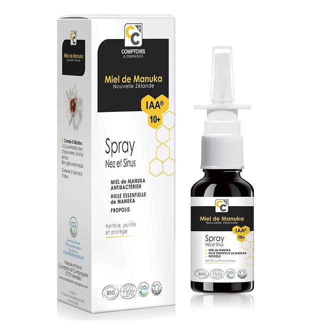 Spray nasal décongestionnant aux huiles essentielles Bio Comptoir