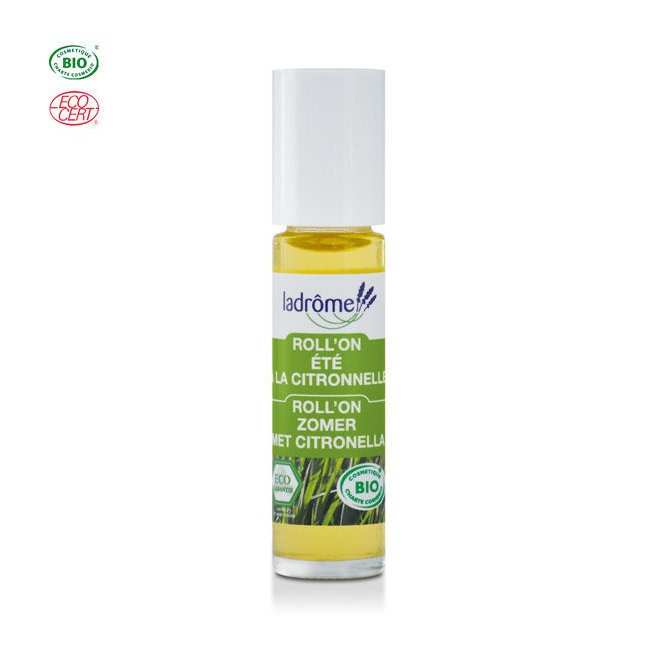 Roll-on d'été bio à la citronnelle répulsif 10ml