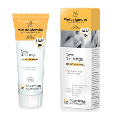 Crème change Bébé bio au miel de Manuka 75ml