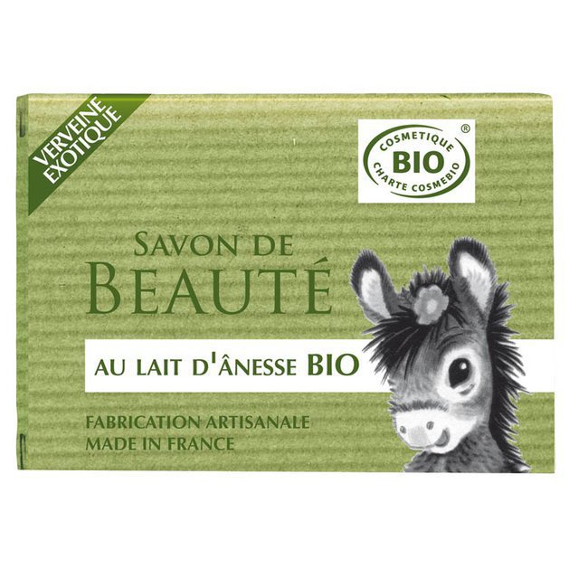 Savon au lait d'anesse bio Verveine 100g