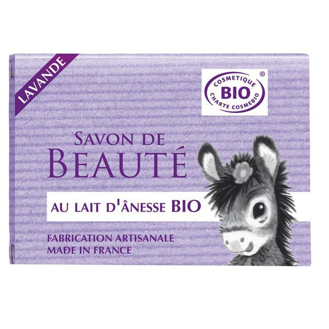 Savon au lait d'anesse bio Lavande 100g