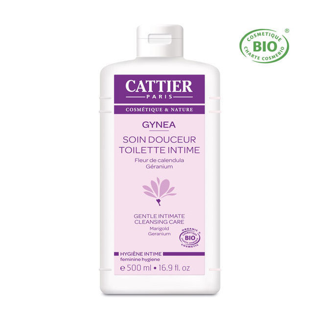 Gynéa gel de toilette intime bio pour femme 500ml