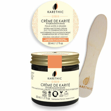 Crème de Karité hydra-matifiante bio - Peaux mixtes et grasses 50ml