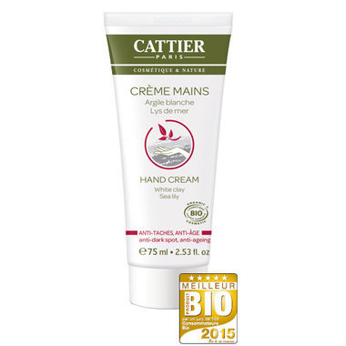 Crème mains anti-taches et anti-âge bio 75ml