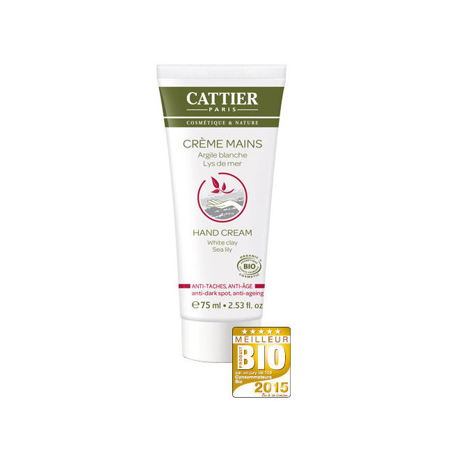 Crème mains anti-taches et anti-âge bio 75ml