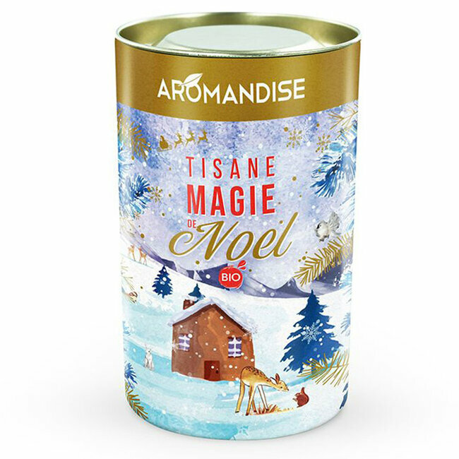 Tisane bio Magie de Noël en vrac - Boîte de 60g