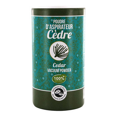 Poudre d'aspirateur Senteur Cèdre - Boîte 40g