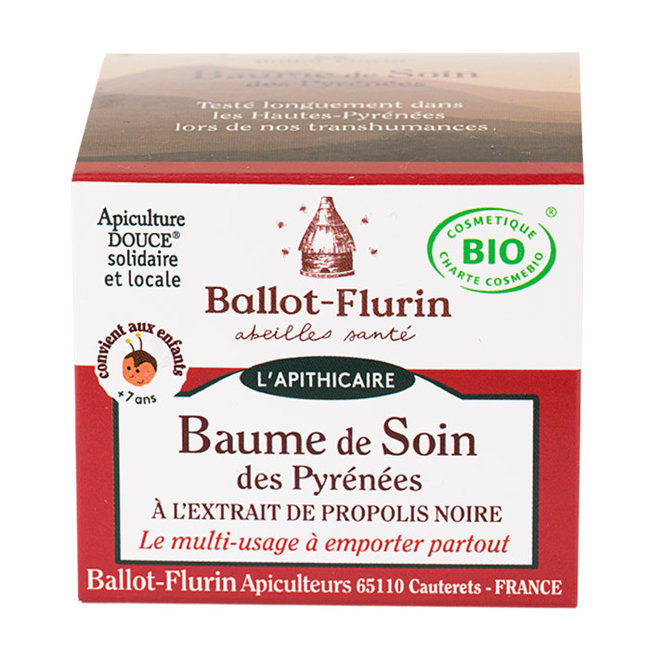 Baume de soin des Pyrénées bio 30ml - Visage et Corps