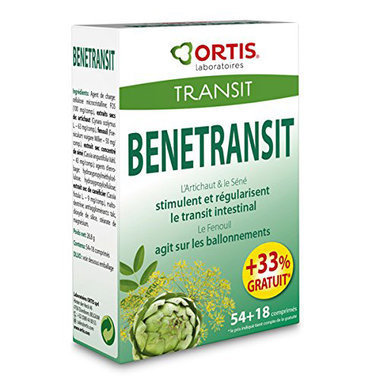 Benetransit +33% gratuit - Artichaut Fenouil - 72 comprimés
