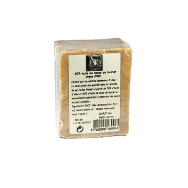 Savon d'Alep 20% Huile de Laurier 200g