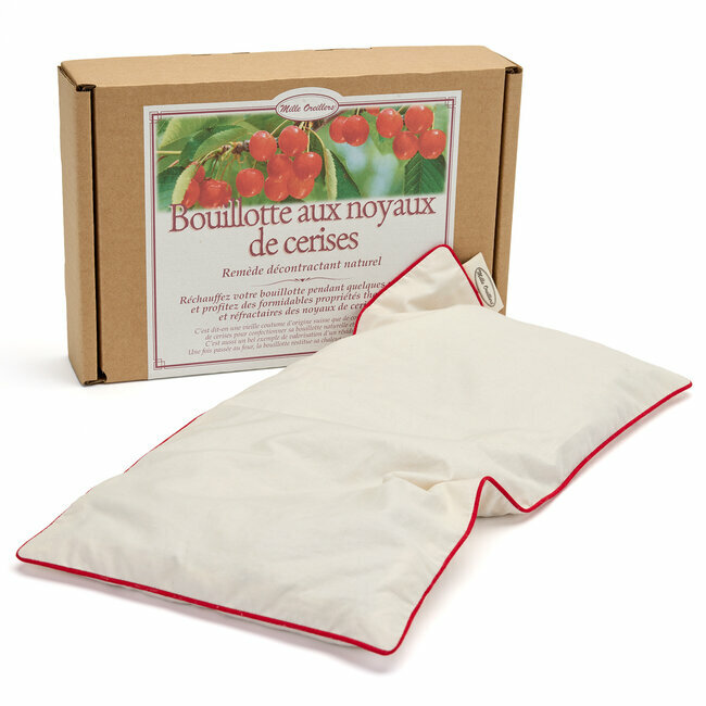 Bouillotte Noyaux de Cerises Mille Oreillers - Acheter sur