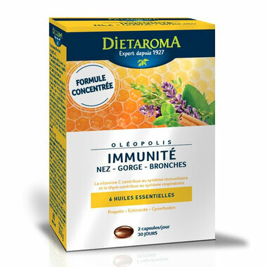 Complexe Oleopolis - Immunité - 60 capsules