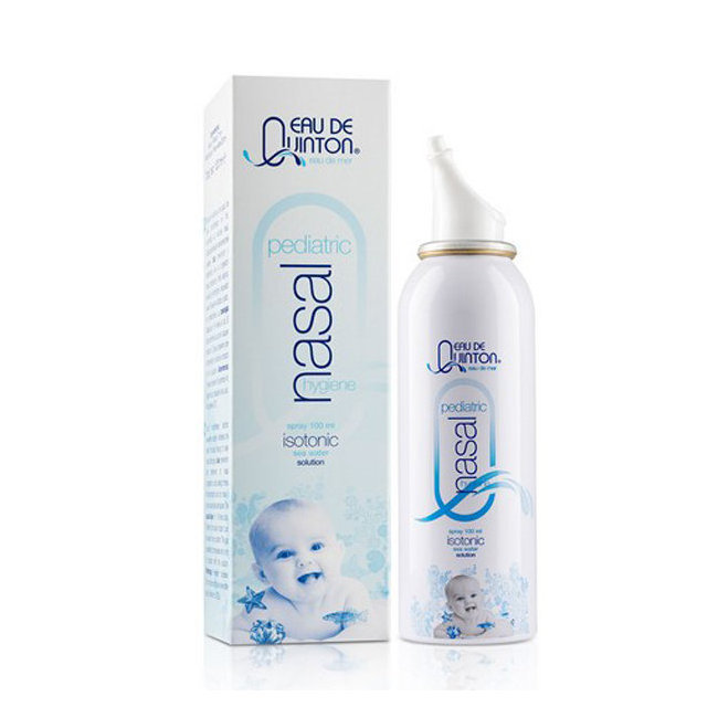 Spray nasal Quinton Pediatric bébé et enfant - Eau de mer 100ml