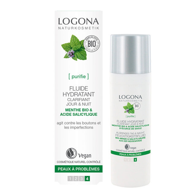 Fluide hydratant clarifiant bio - Peaux jeunes à problèmes 30ml