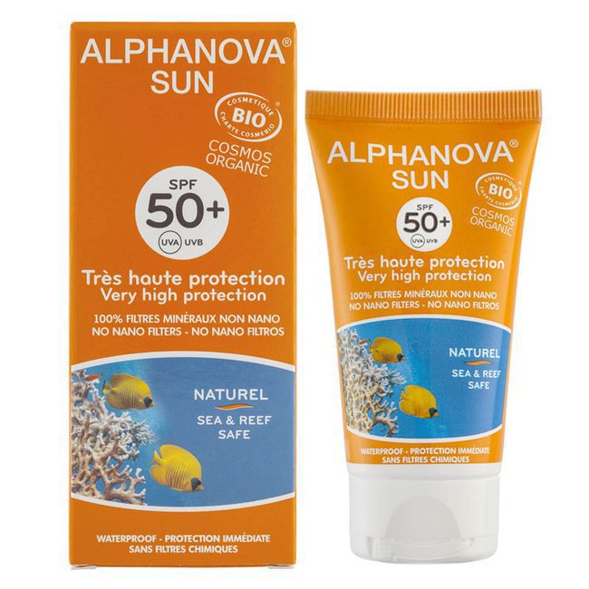 Crème solaire bio SPF50+ Très Haute protection - Tube 50ml