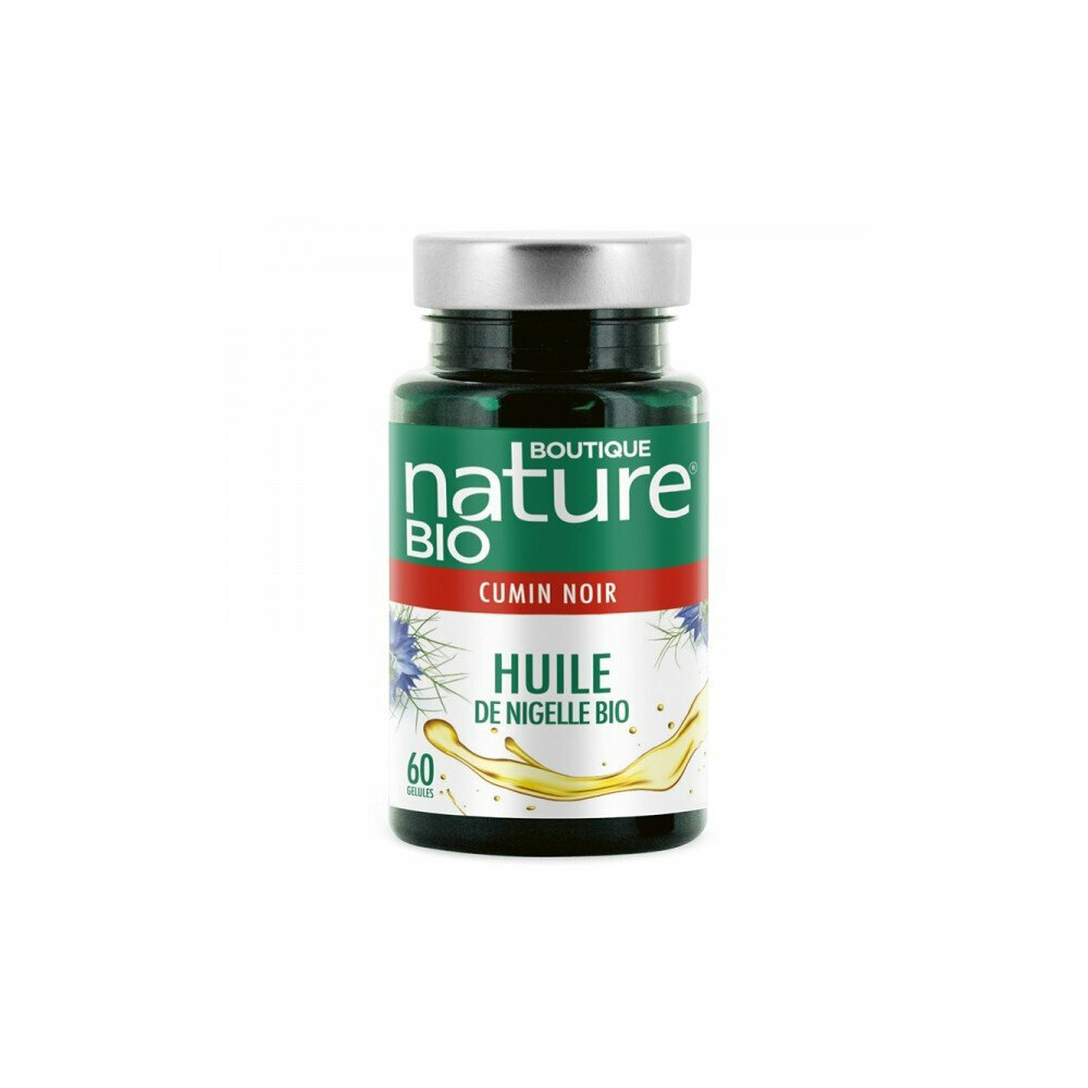 Huile de Nigelle bio - 60 gélules végétales