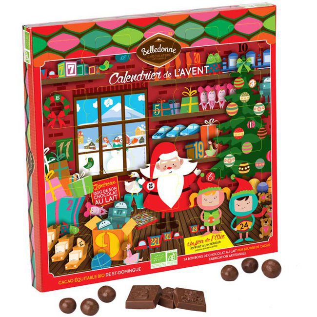calendrier de l avent chocolat bio pour enfant belledonne calendrier de l avent chocolat bio pour enfant belledonne