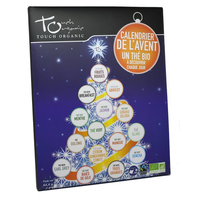 Calendrier de l'Avent Thés bio - 24 sachets