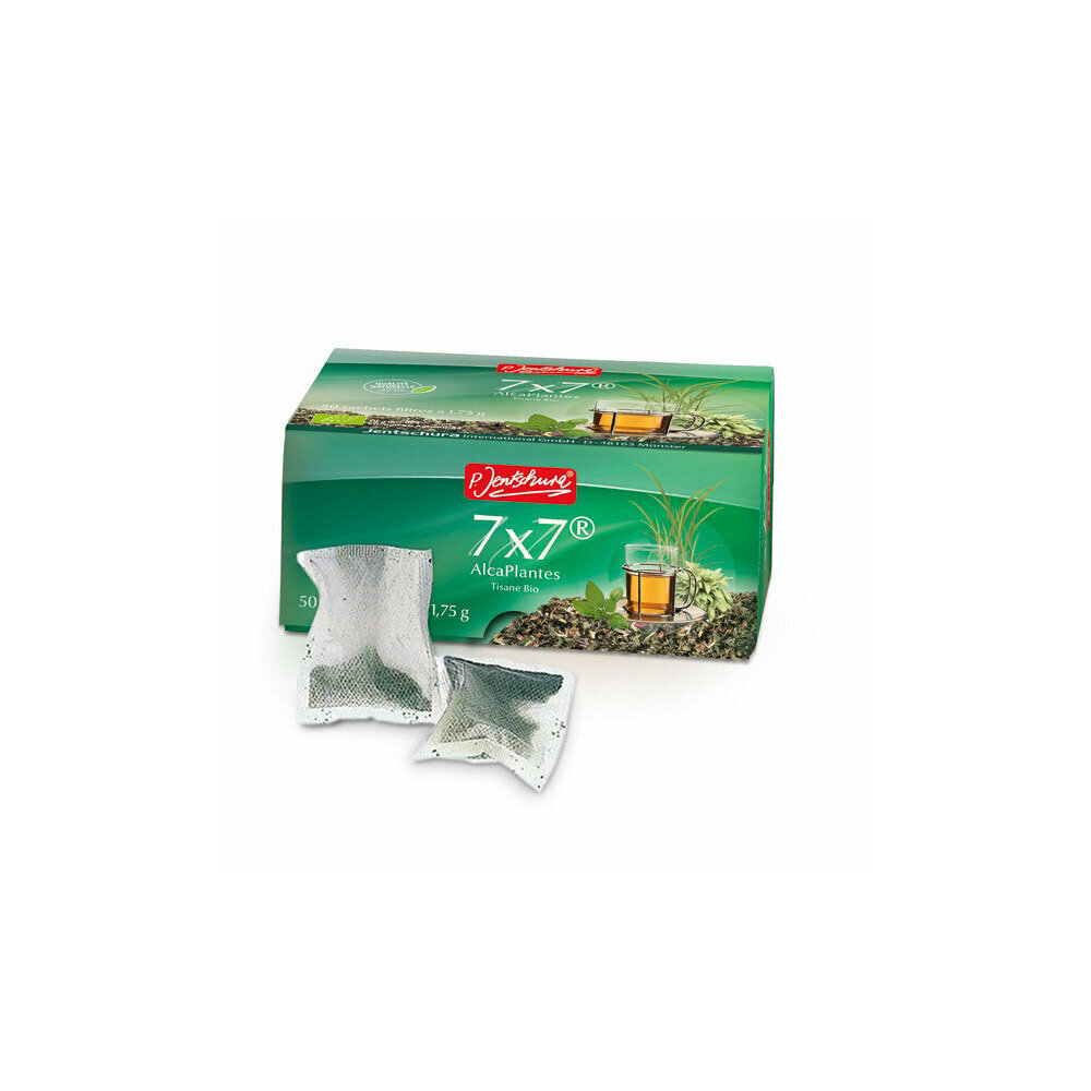 7x7 AlcaPlantes - Tisane détoxifiante bio - 50 sachets