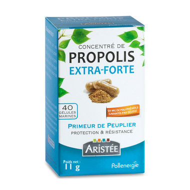 Propolis extra forte de Peuplier Aristée - 40 gélules
