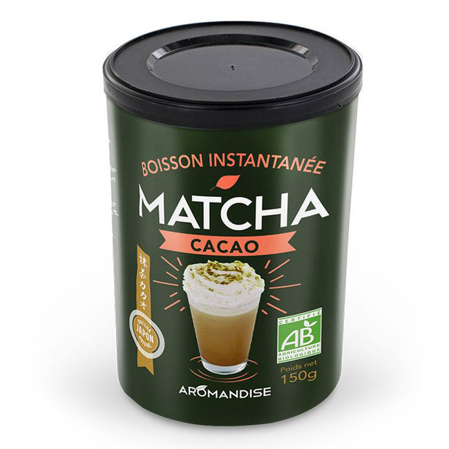 Matcha Cacao - Boisson instantanée bio - 150g