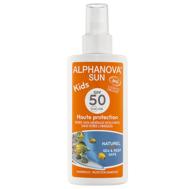 Spray solaire Enfant bio SPF 50 Haute protection 125ml