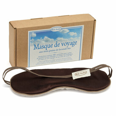 Masque de voyage à la lavande