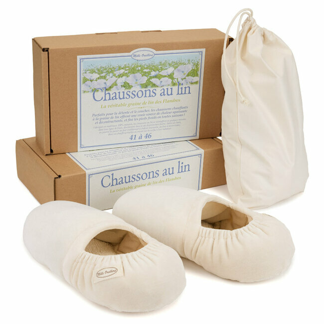 Chausson bouillotte : gardez les pieds au chaud