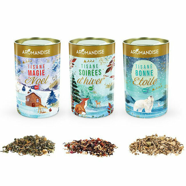 Coffret mug tisane noël bio vrac