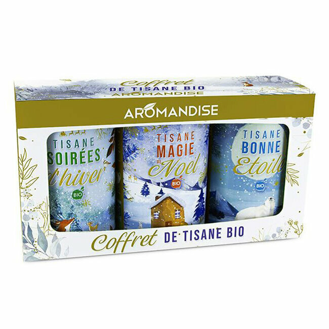 Coffret 3 tisanes de noel 260g, Infusions