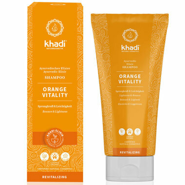 Shampoing ayurvédique Orange Vitality - Revitalisant 200ml