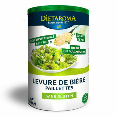 Levure de bière en Paillettes - Sans gluten - 175g