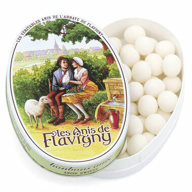 Bonbons Anis de Flavigny Anis - Boîte métal 50g