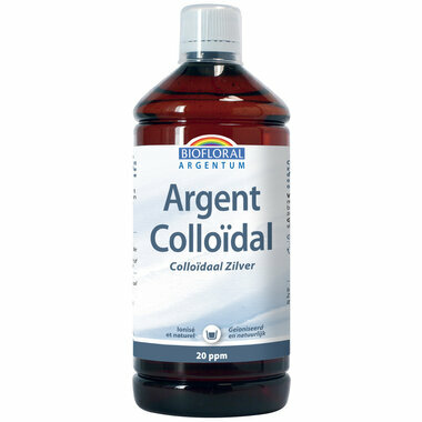 Argent colloïdal 20ppm naturel - 1 Litre