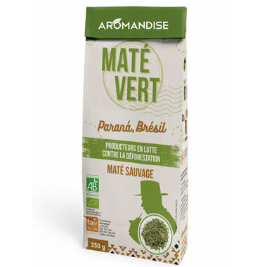 Maté Vert Sauvage bio du Brésil - Sachet 350g