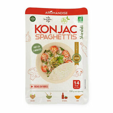 Spaghettis de Konjac et riz bio 150g