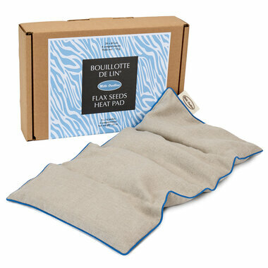 Bouillotte de lin® L'Intemporelle N°1 - Motifs Bleu