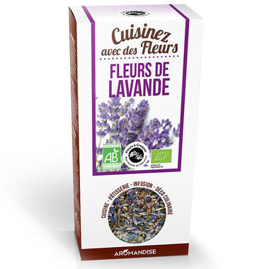 Fleurs de Lavande Bio - Fleurs à croquer 40g