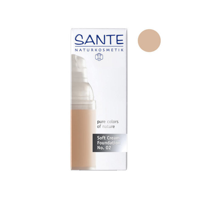 Fond de Teint Crème Light Beige n°02 Bio 30ml