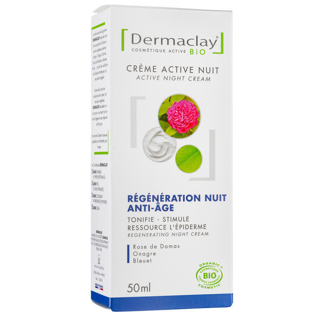 Crème nuit bio Relaxante Régénérante 50ml