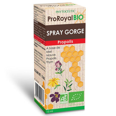 Spray Gorge Propolis Bio Proroyal - 15ml