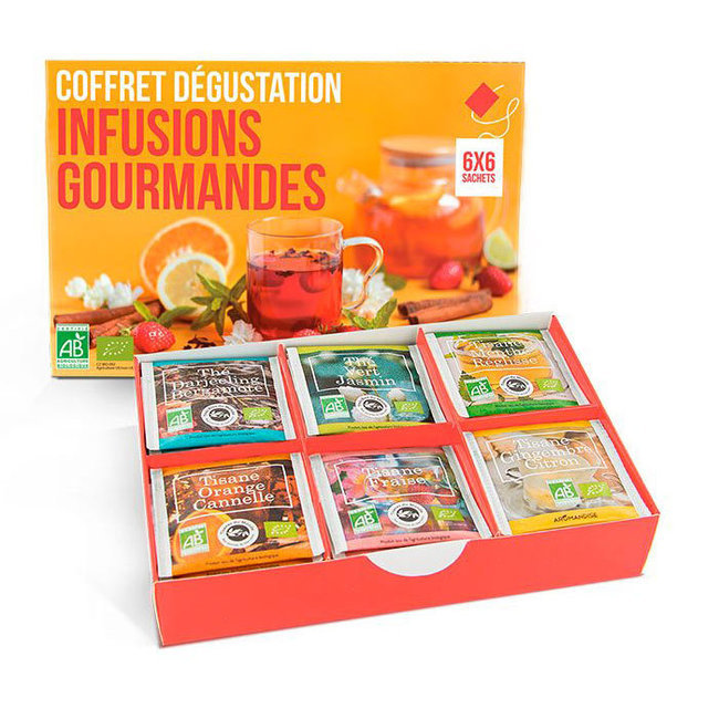 Coffret vrac gourmand + 5 sachets coton