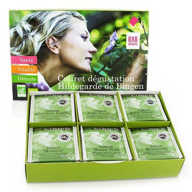 Coffret découverte Tisanes bio Bien-être 36 sachets