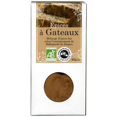 Epices bio à Gateaux pour la cuisine 40g