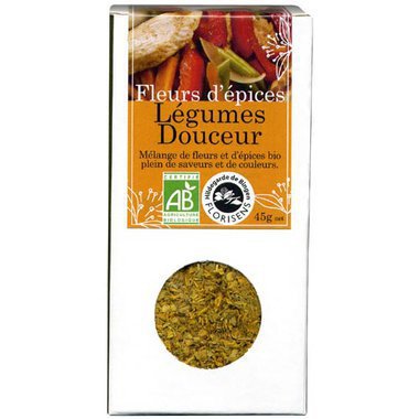 Fleurs d'épices bio Légumes Douceur pour la cuisine 45g