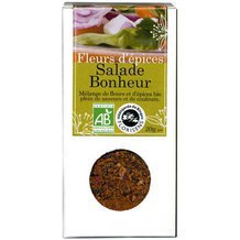 Fleurs d'épices bio Salade Bonheur pour la cuisine 20g