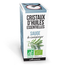 Cristaux d'huiles essentielles Sauge bio 10g