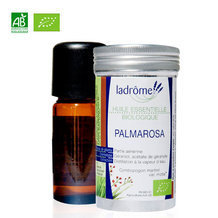 Huile essentielle bio de Palmarosa 10ml